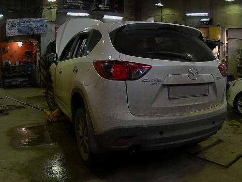 Удаление DPF Mazda CX5 2.2